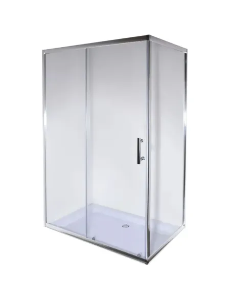 Душова кабіна без піддону Mixxus Hard SC01-120x80x185-TR Chrome, прямокутна Душова кабіна без піддону Mixxus Hard SC01-120x80x185-TR Chrome, прямокутна