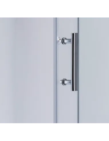 Душова кабіна без піддону Mixxus Hard SC01-120x80x185-TR Chrome, прямокутна