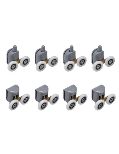 Душевая кабина без поддона Mixxus Plain SC01-90x90x185-GR Chrome, полукруглая