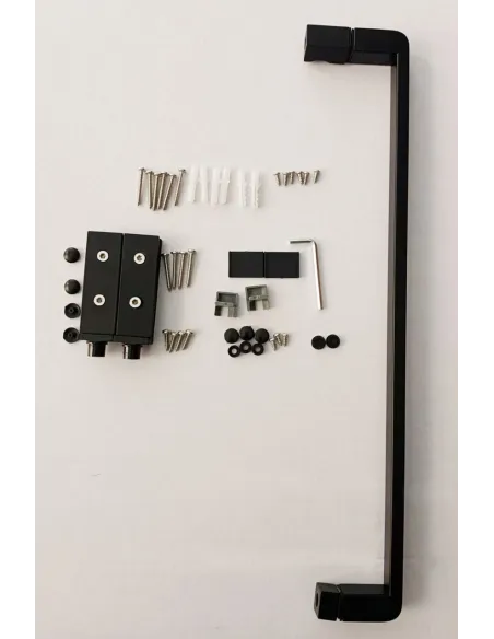 Душова кабіна без піддону Mixxus Premium Bevel SC01-100x80x195-TR Black, прямокутна Душова кабіна без піддону Mixxus Premium Bevel SC01-100x80x195-TR Black, прямокутна