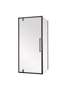 Душевая кабина без поддона Mixxus Premium Bevel SC01-90x90x195-TR Black, квадратная