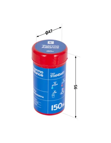 Фум стрічка нейлонова Thermo Alliance 150 м