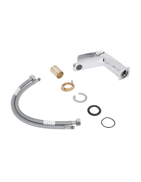 Смеситель для умывальника Q-Tap Tern QTTER2701CRM47584 Chrome, однорычажный