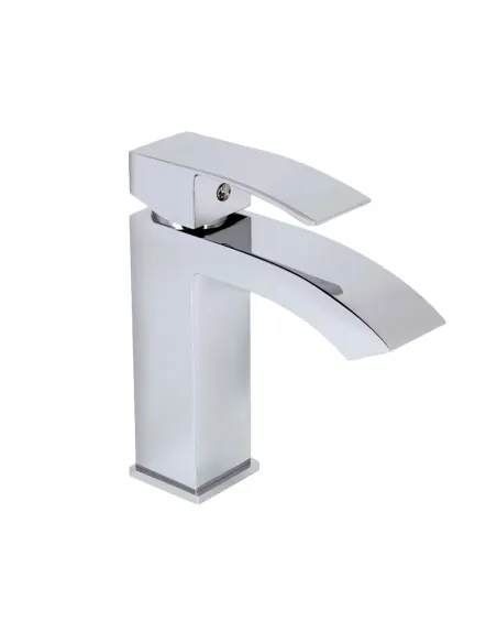 Змішувач для умивальника Q-Tap Swan Cascada QTSWA270CRM45564 Chrome, одноважільний
