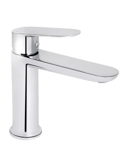 Смеситель для умывальника Q-Tap Evia QTEVI2701CRM47576 Chrome, однорычажный Смеситель для умывальника Q-Tap Evia QTEVI2701CRM47576 Chrome, однорычажный