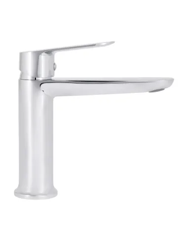 Смеситель для умывальника Q-Tap Evia QTEVI2701CRM47576 Chrome, однорычажный