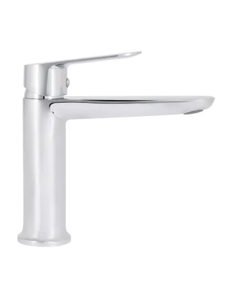 Смеситель для умывальника Q-Tap Evia QTEVI2701CRM47576 Chrome, однорычажный Смеситель для умывальника Q-Tap Evia QTEVI2701CRM47576 Chrome, однорычажный