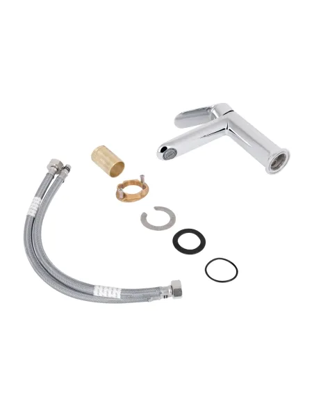 Смеситель для умывальника Q-Tap Evia QTEVI2701CRM47576 Chrome, однорычажный Смеситель для умывальника Q-Tap Evia QTEVI2701CRM47576 Chrome, однорычажный