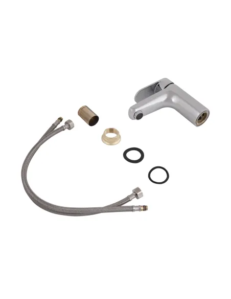 Змішувач для умивальника Lidz Tani 0011F1 Chrome, одноважільний Змішувач для умивальника Lidz Tani 0011F1 Chrome, одноважільний