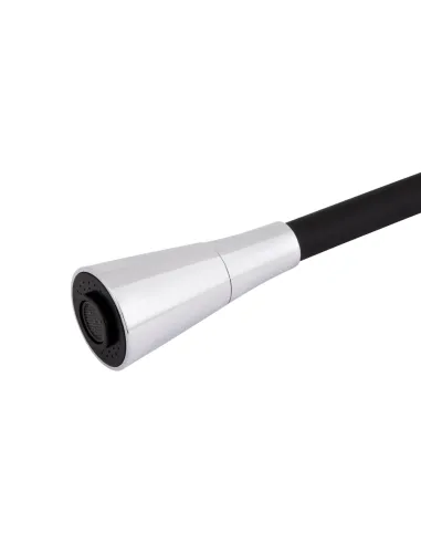 Змішувач для кухні Lidz Tani 007F3 LDTAN007F3BCR37649 Chrome/Black, з гнучким виливом