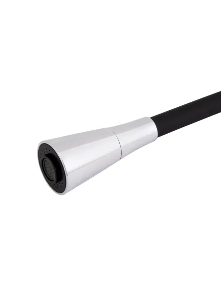 Змішувач для кухні Lidz Tani 007F3 LDTAN007F3BCR37649 Chrome/Black, з гнучким виливом