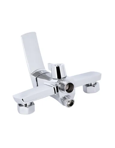 Смеситель для ванны Q-Tap Tern QTTER260CRM47587 Chrome с душевым набором