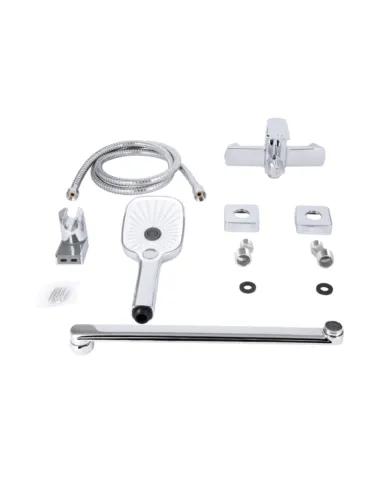 Смеситель для ванны Q-Tap Tern QTTER260CRM47587 Chrome с душевым набором