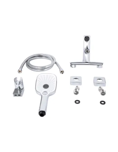 Смеситель для ванны Q-Tap Tern QTTER259CRM47586 Chrome с душевым набором