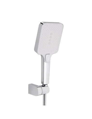 Змішувач для ванни Q-Tap Swan Cascada QTSWA260CRW45569 Chrome/White із душовим набором