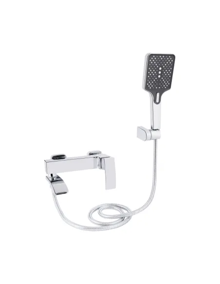 Смеситель для ванны Q-Tap Swan Cascada QTSWA260CRM45565 Chrome с душевым набором