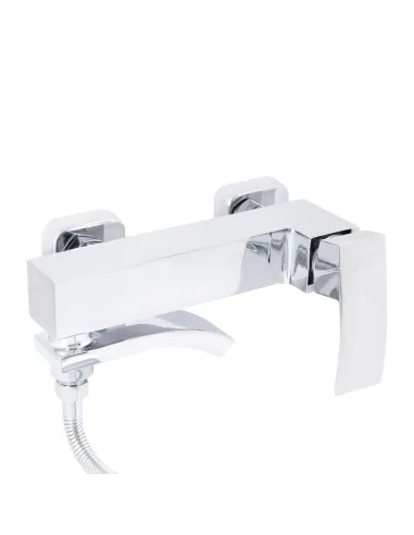 Змішувач для ванни Q-Tap Swan Cascada QTSWA260CRM45565 Chrome з душовим набором