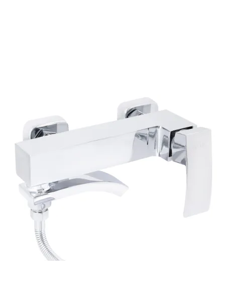 Смеситель для ванны Q-Tap Swan Cascada QTSWA260CRM45565 Chrome с душевым набором