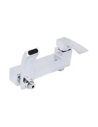 Смеситель для ванны Q-Tap Swan Cascada QTSWA260CRM45565 Chrome с душевым набором