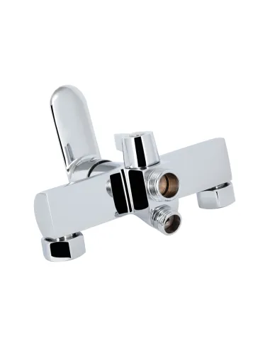 Змішувач для ванни Q-Tap Evia QTEVI260CRM47579 Chrome з душовим набором