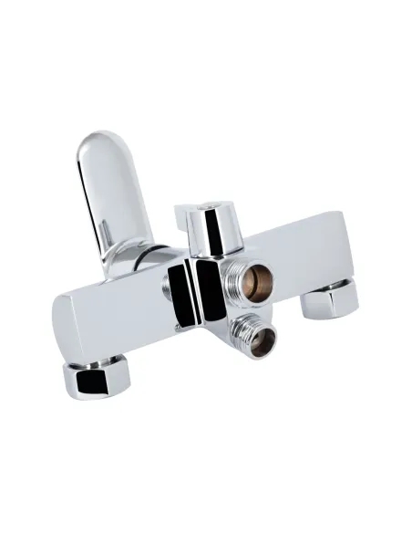 Смеситель для ванны Q-Tap Evia QTEVI260CRM47579 Chrome с душевым набором Смеситель для ванны Q-Tap Evia QTEVI260CRM47579 Chrome с душевым набором