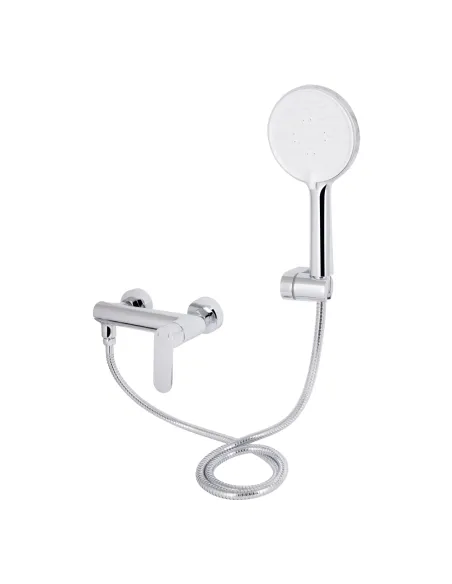 Смеситель для ванны Q-Tap Evia QTEVI260CRM47578 Chrome с душевым набором