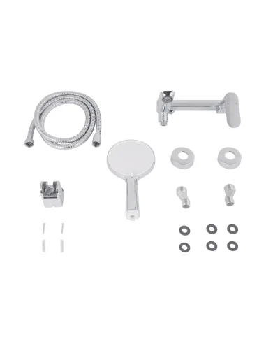 Смеситель для ванны Q-Tap Evia QTEVI260CRM47578 Chrome с душевым набором