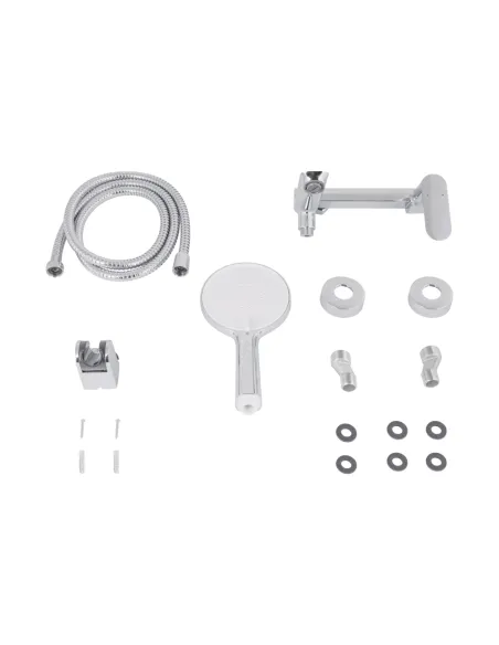 Смеситель для ванны Q-Tap Evia QTEVI260CRM47578 Chrome с душевым набором