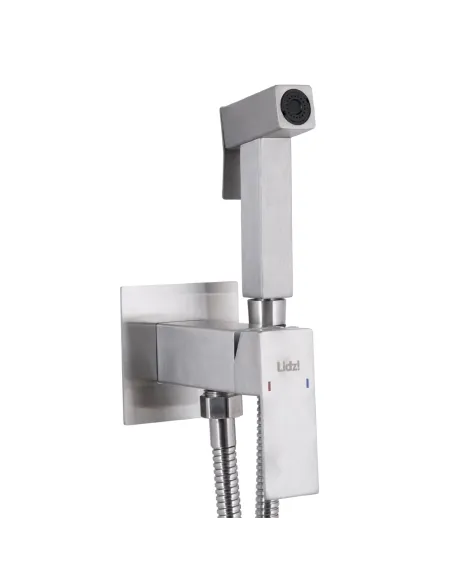Змішувач для біде Lidz Kubis 111 Nickel LDKUB111NKS46106, з гігієнічним душем Змішувач для біде Lidz Kubis 111 Nickel LDKUB111NKS46106, з гігієнічним душем