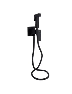 Смеситель для биде Lidz Kubis 111 Black LDKUB111BLA46108, с гигиеническим душем
