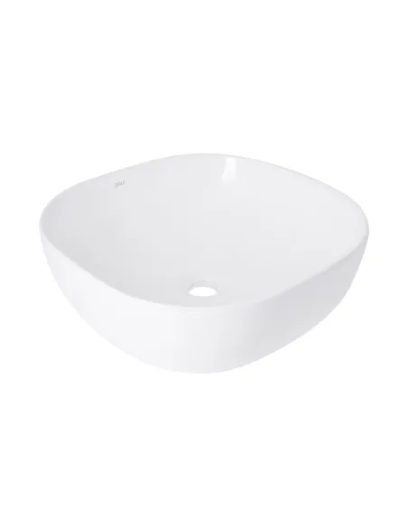 Накладна раковина Qtap Kolibri QT1011K396WN White, 425x425x140 мм Накладна раковина Qtap Kolibri QT1011K396WN White, 425x425x140 мм