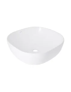 Накладная раковина Qtap Kolibri QT10116303W White, 400x400x140 мм