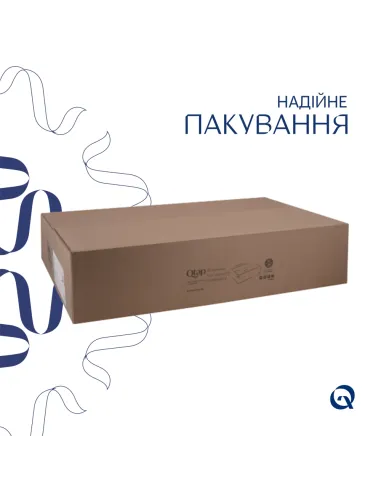 Накладна раковина Qtap Kolibri QT10116303W White, 400x400x140 мм