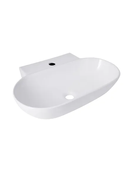 Накладная раковина Qtap Cardinal QT0411K177WN White, 565x400x130 мм Накладная раковина Qtap Cardinal QT0411K177WN White, 565x400x130 мм
