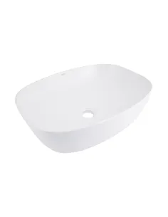 Накладная раковина Qtap Cardinal QT04116302W White, 500×380×140 мм