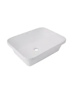 Керамическая раковина Qtap Scorpio QT1411K490WN White, 510x390x145 мм
