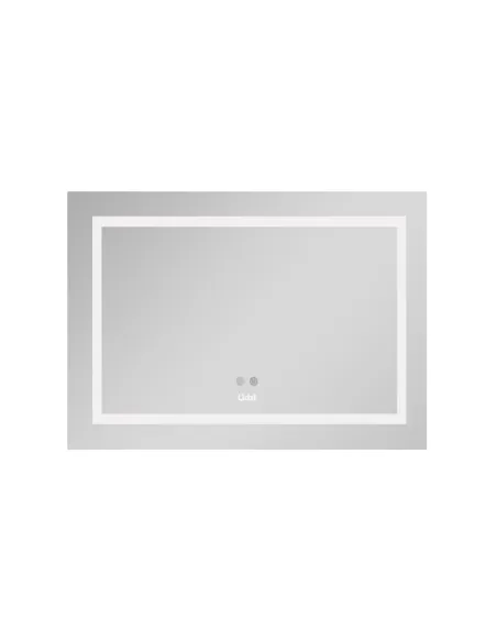 Дзеркало для ванної кімнати Lidz Kubis KU1, з LED-підсвічуванням, з антизапотіванням