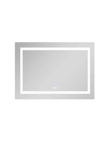 Зеркало для ванной Lidz Kubis KU1, с LED-подсветкой, с антизапотеванием