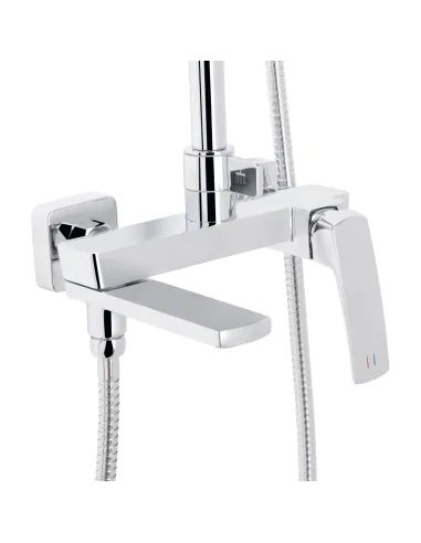 Душевая система Q-Tap Tern QTTER1112CRM47592 Chrome с изливом