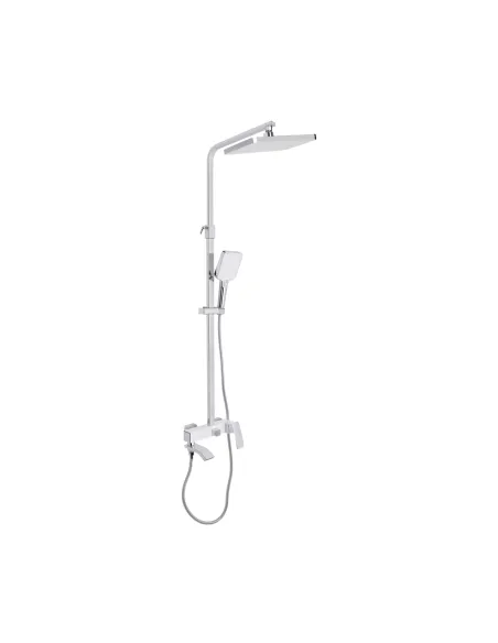 Душова система Q-Tap Swan Cascada QTSWA111CRW45570 Chrome/White з виливом Душова система Q-Tap Swan Cascada QTSWA111CRW45570 Chrome/White з виливом