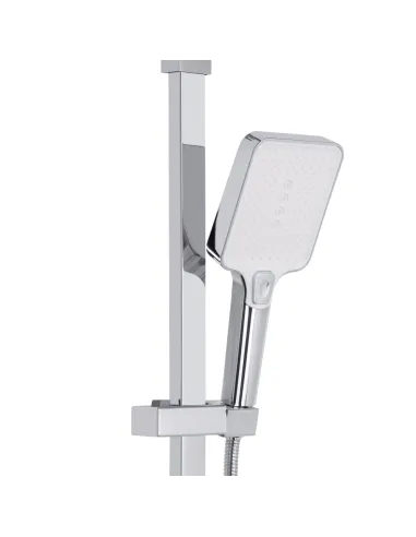 Душова система Q-Tap Swan Cascada QTSWA111CRW45570 Chrome/White з виливом