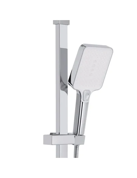 Душевая система Q-Tap Swan Cascada QTSWA111CRW45570 Chrome/White с изливом Душевая система Q-Tap Swan Cascada QTSWA111CRW45570 Chrome/White с изливом