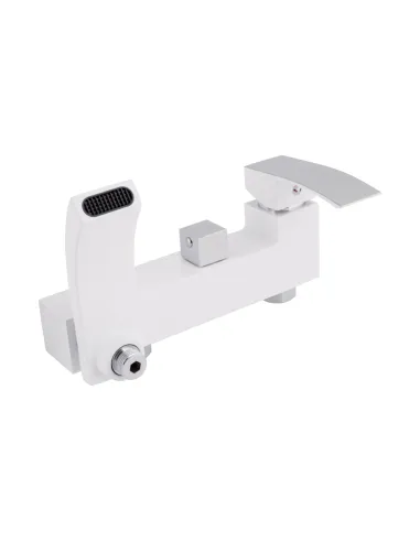 Душевая система Q-Tap Swan Cascada QTSWA111CRW45570 Chrome/White с изливом