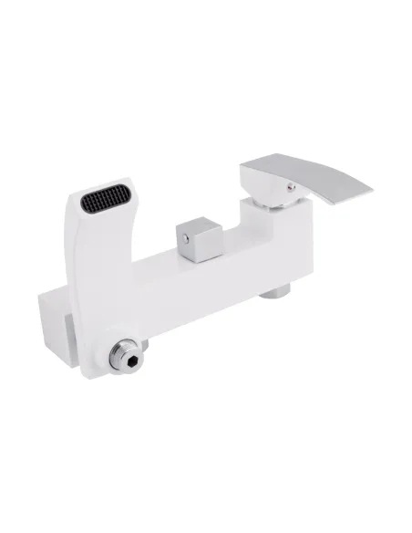 Душевая система Q-Tap Swan Cascada QTSWA111CRW45570 Chrome/White с изливом Душевая система Q-Tap Swan Cascada QTSWA111CRW45570 Chrome/White с изливом