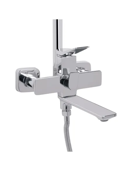 Душевая система Q-Tap Presto QTPRE111CRM45575 Chrome с изливом Душевая система Q-Tap Presto QTPRE111CRM45575 Chrome с изливом