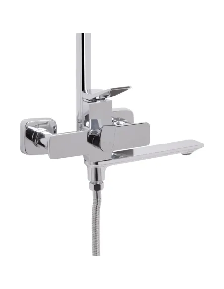 Душевая система Q-Tap Presto QTPRE111CRM45575 Chrome с изливом Душевая система Q-Tap Presto QTPRE111CRM45575 Chrome с изливом