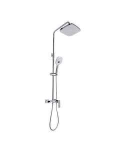 Душевая система Q-Tap Gemini QTGEM111CRM45685 Chrome с изливом