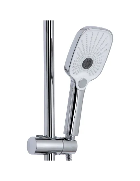 Душова система Q-Tap Gemini QTGEM111CRM45685 Chrome з виливом