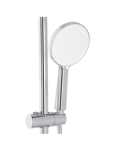 Душевая система Q-Tap Evia QTEVI111CRM47583 Chrome с изливом