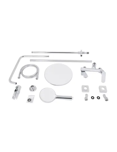 Душова система Q-Tap Evia QTEVI111CRM47583 Chrome з виливом